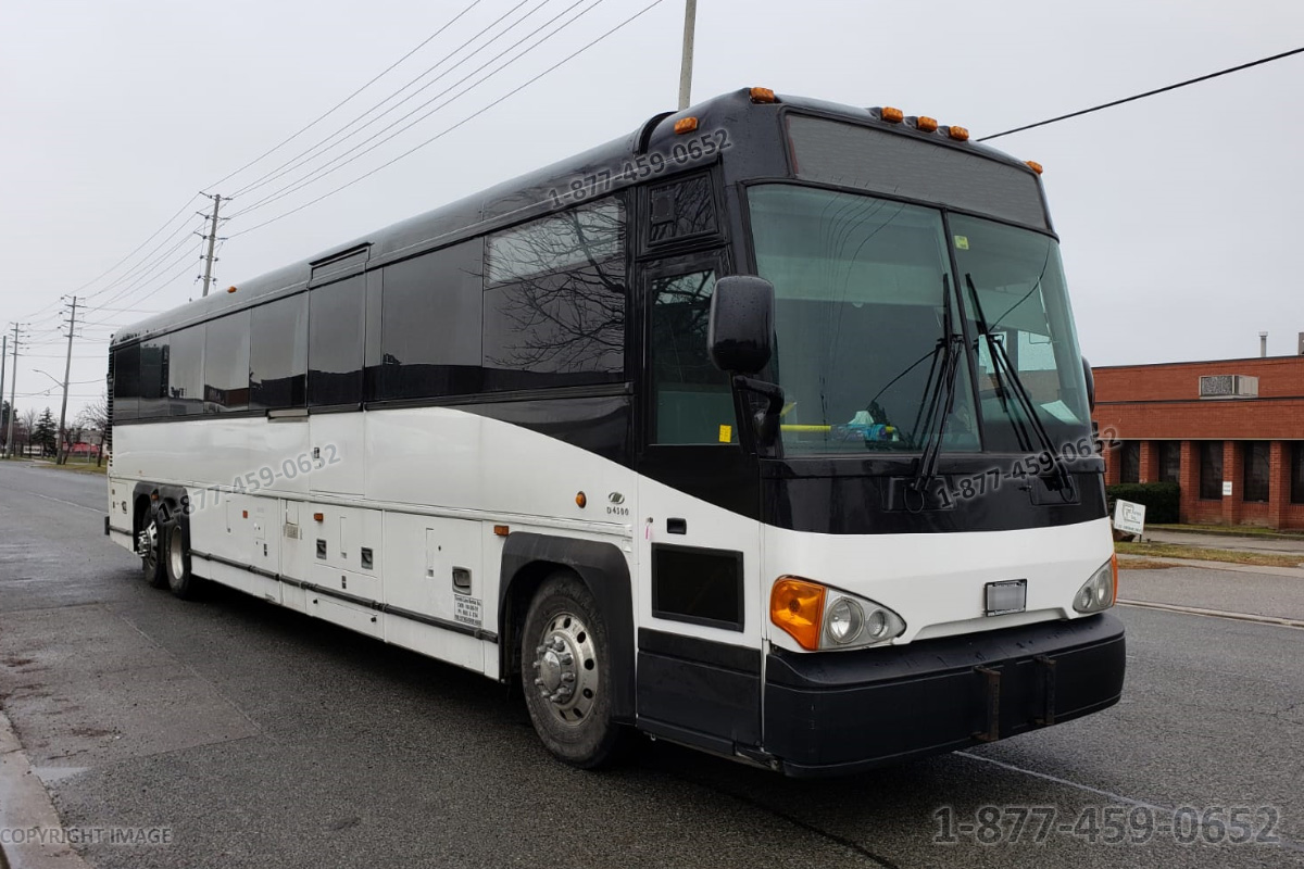 Party Bus (MCI1) 4550 Passengers 4 Passengers Ajax Limo Fleet